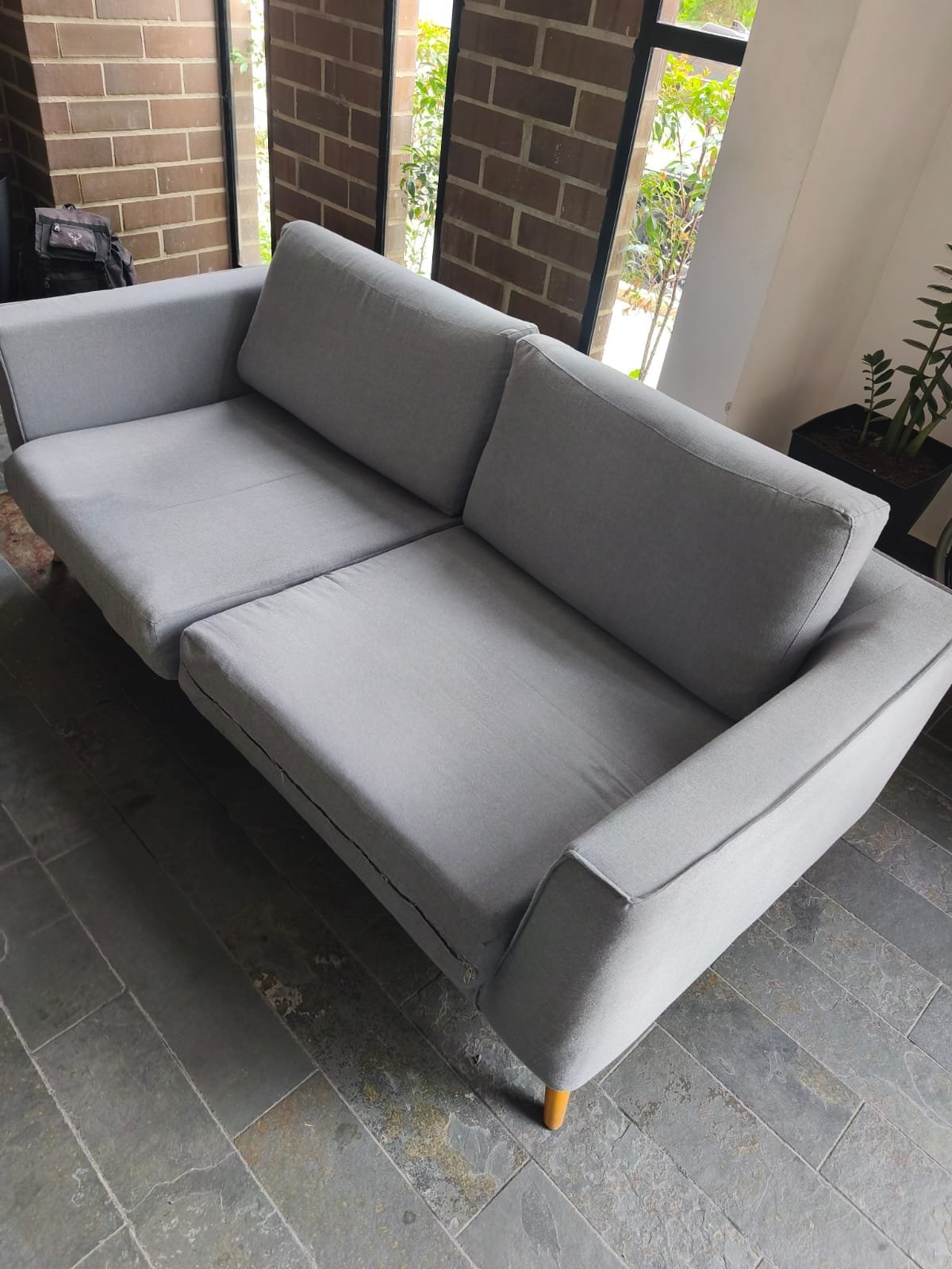 Mueble después del lavado profesional
